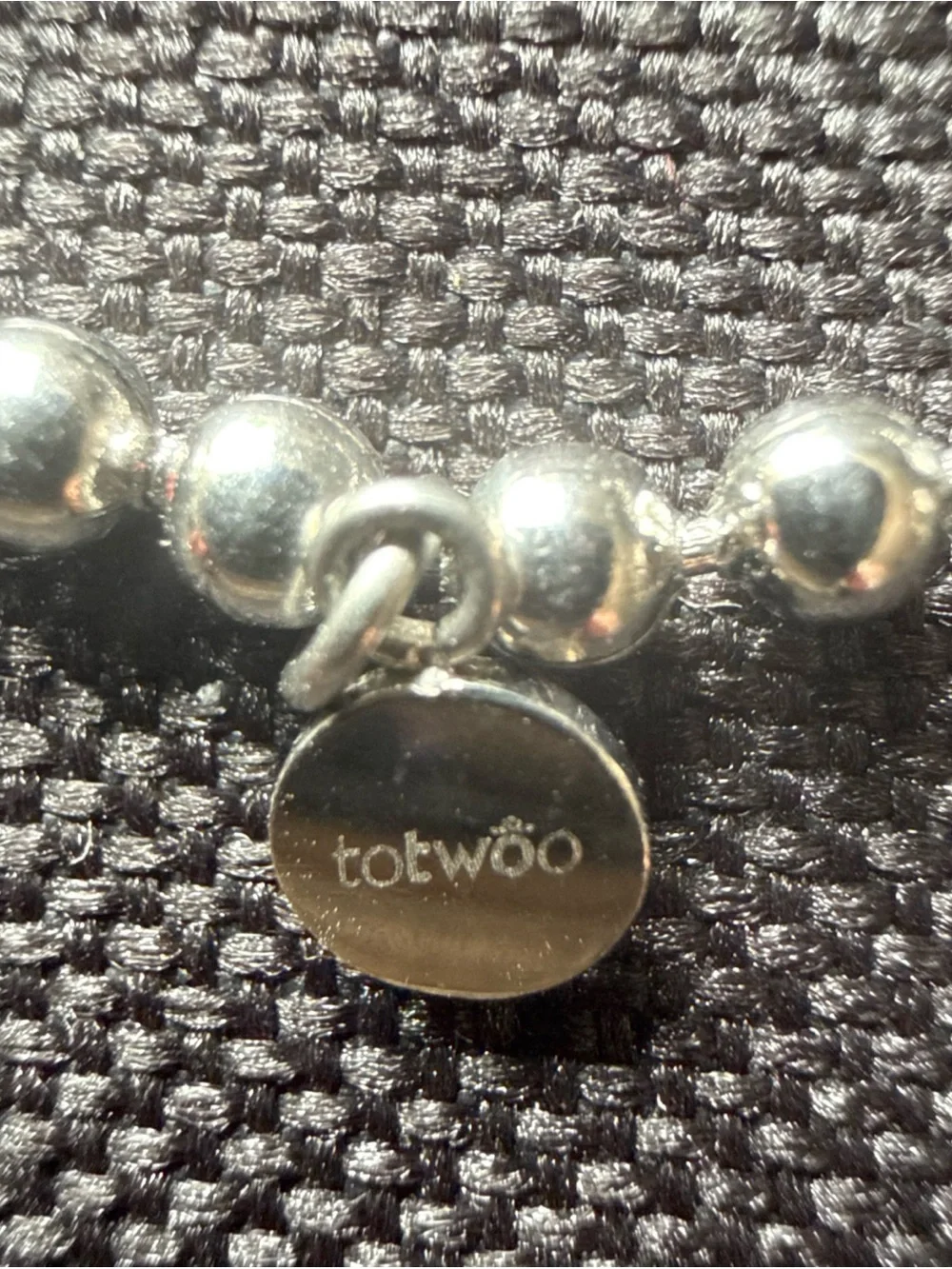 Totwoo Bluetooth Connect to Love Adjustable-Onyx+White Stone-Moon Star Bracelet